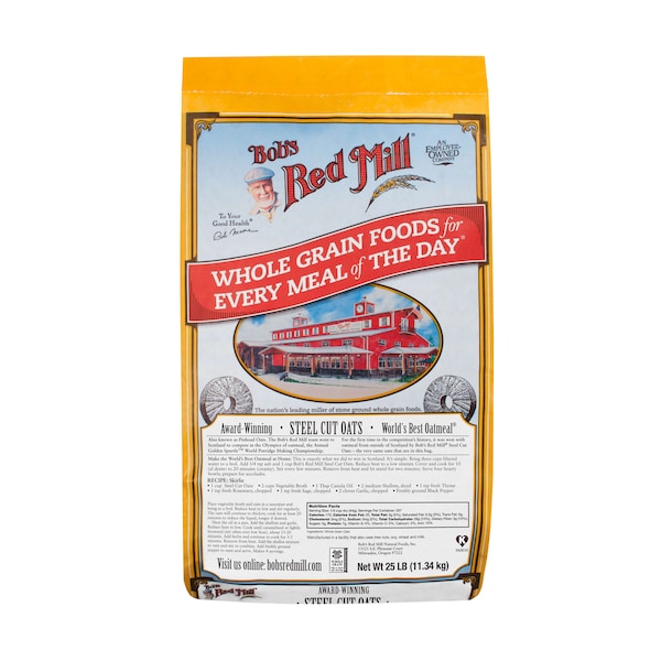 Bob's Red Mill Steel Cut Oats 25lbs